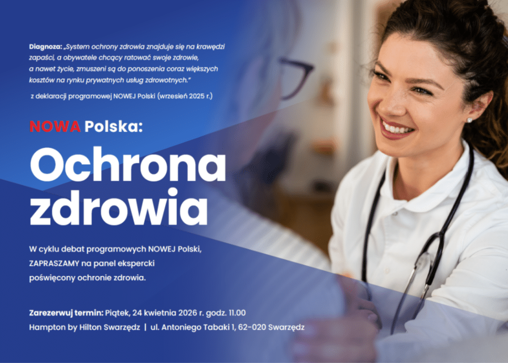 Ochrona zdrowia – zaproszenie na debatę